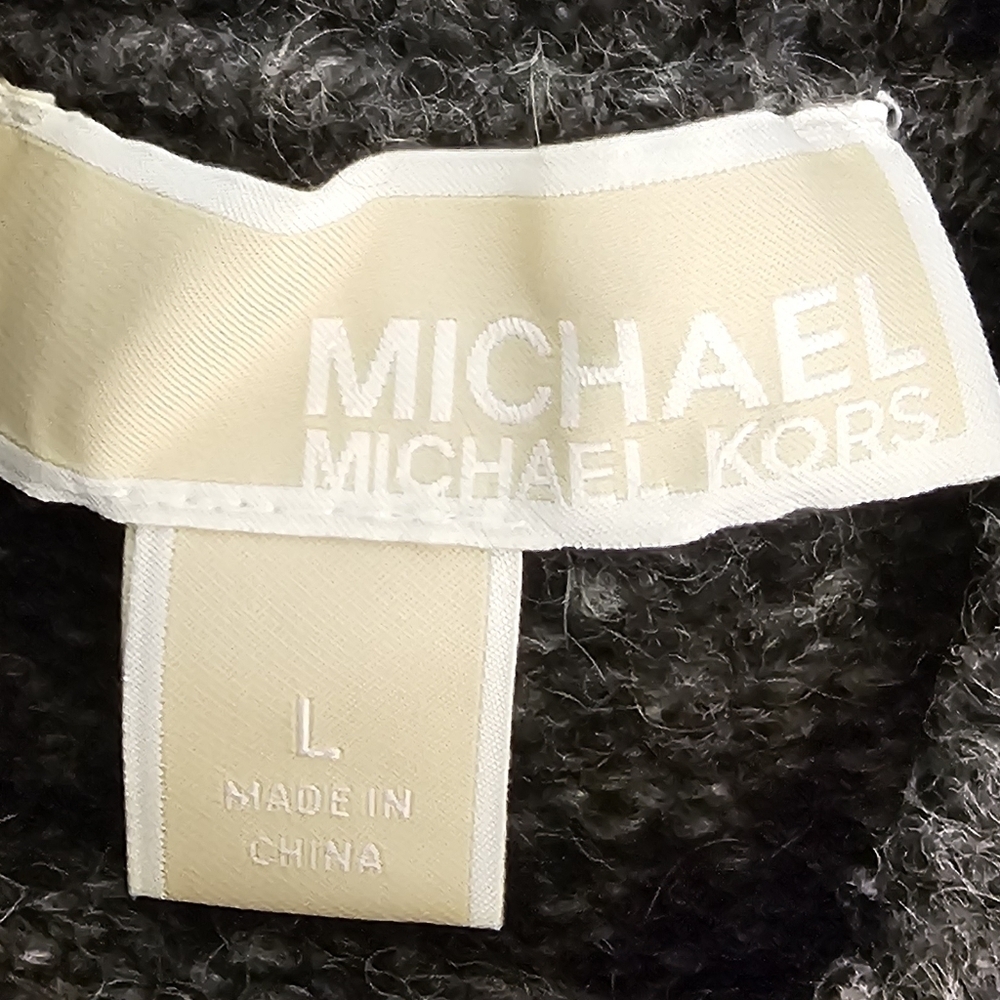 Michael Kors Neutral Color Block Wool High Low Sw… - image 4